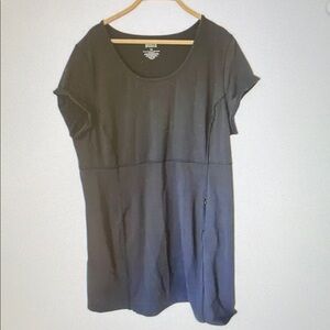 Black Short Sleeve Dress